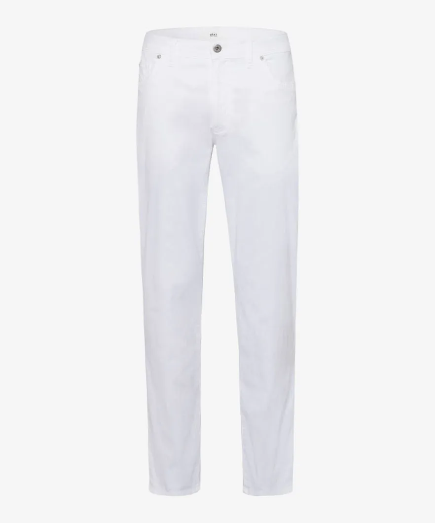 Effortless Look Brax Cadiz Ultralight Denim in White