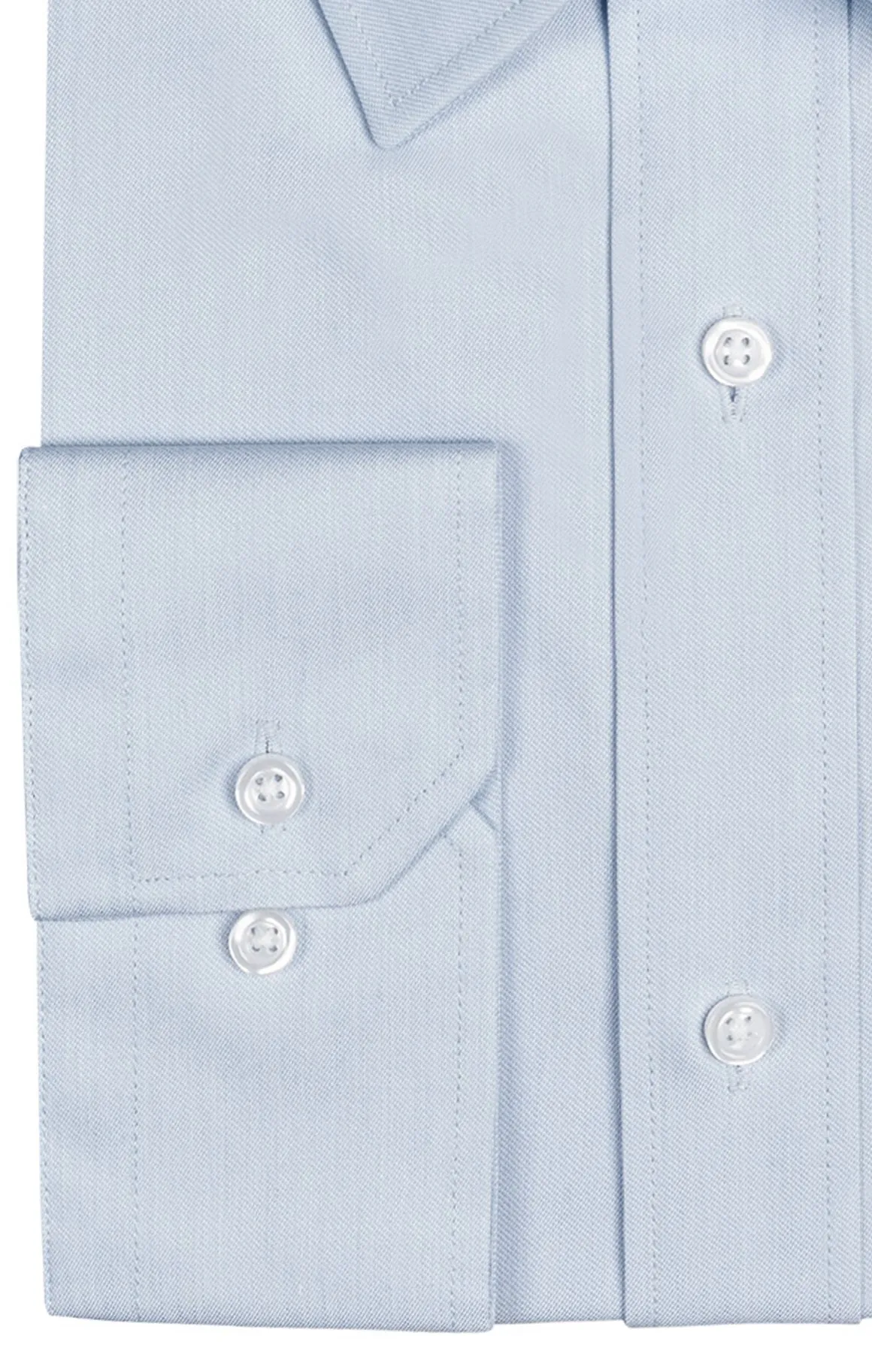 Durable Thread Construction Trendsetting Liberty Business 5WT Ice Blue Shirt