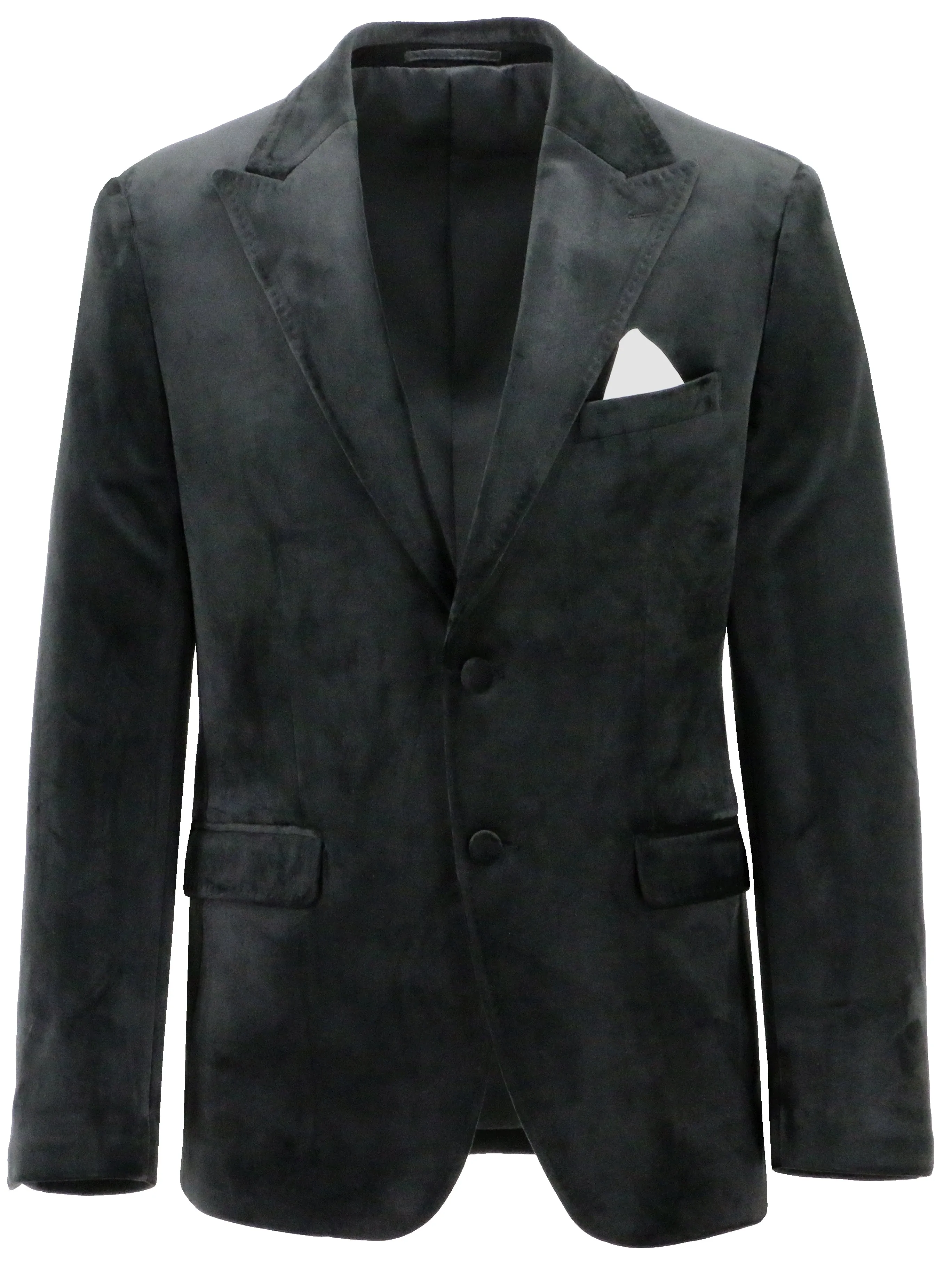 Turin Black Velvet Sports Jacket Sporty Touch Weatherproof Shell