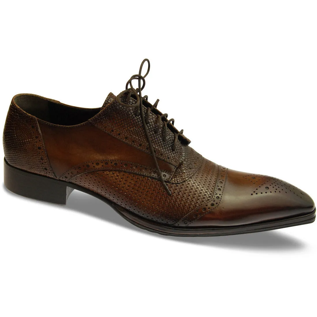 Red Carpet Jo Ghost Brown Plato Diver Reptilis Shoe