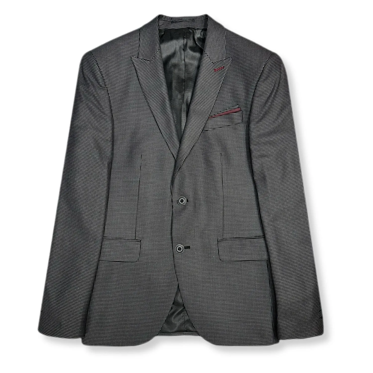 D'Addio Slim Fit Blazer Impact Absorbing Back Panels