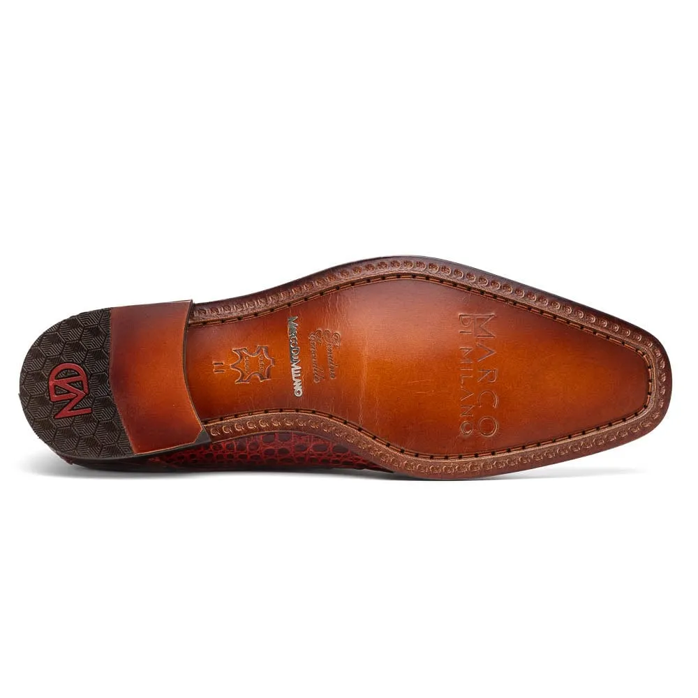 Rovigo Rustic Cognac Paced Movement Abrasion resistant