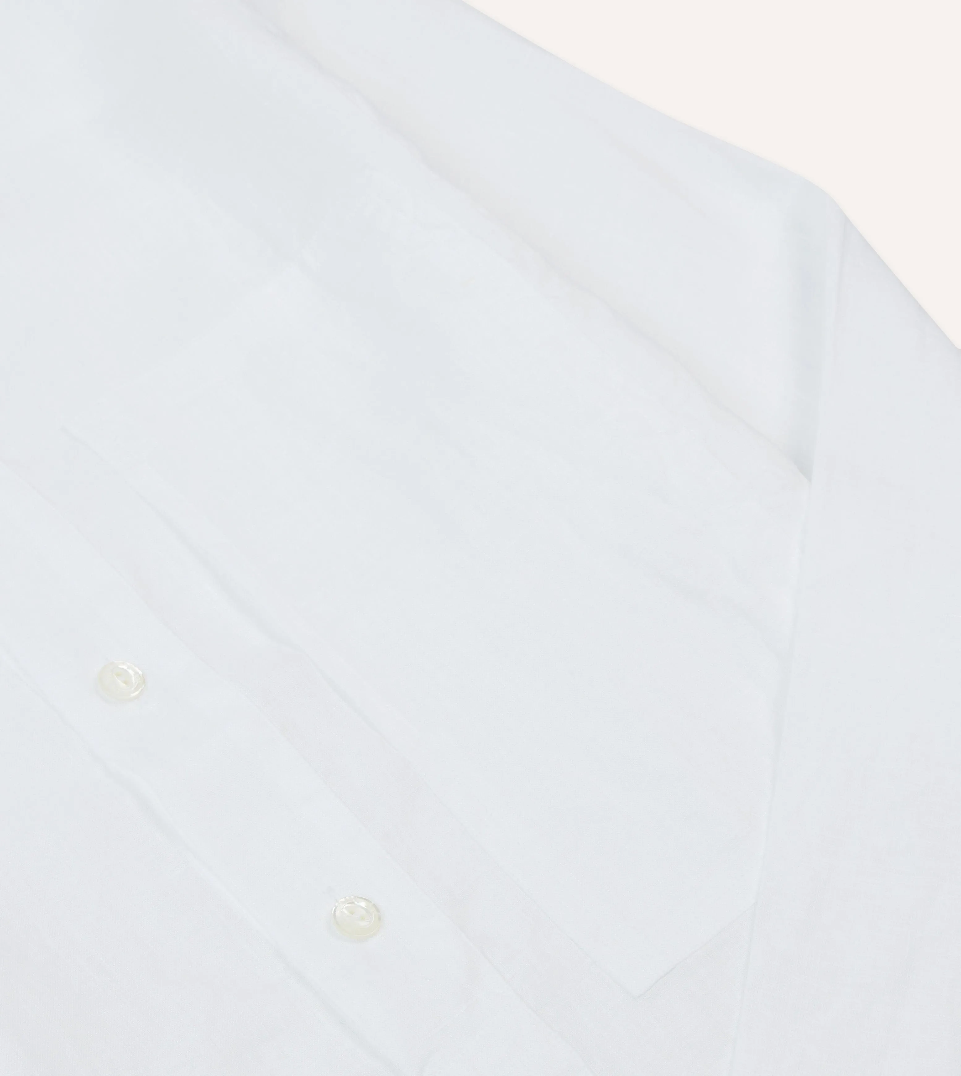 White Linen Mandarin Collar Popover Shirt Cocktail Event Trendsetting