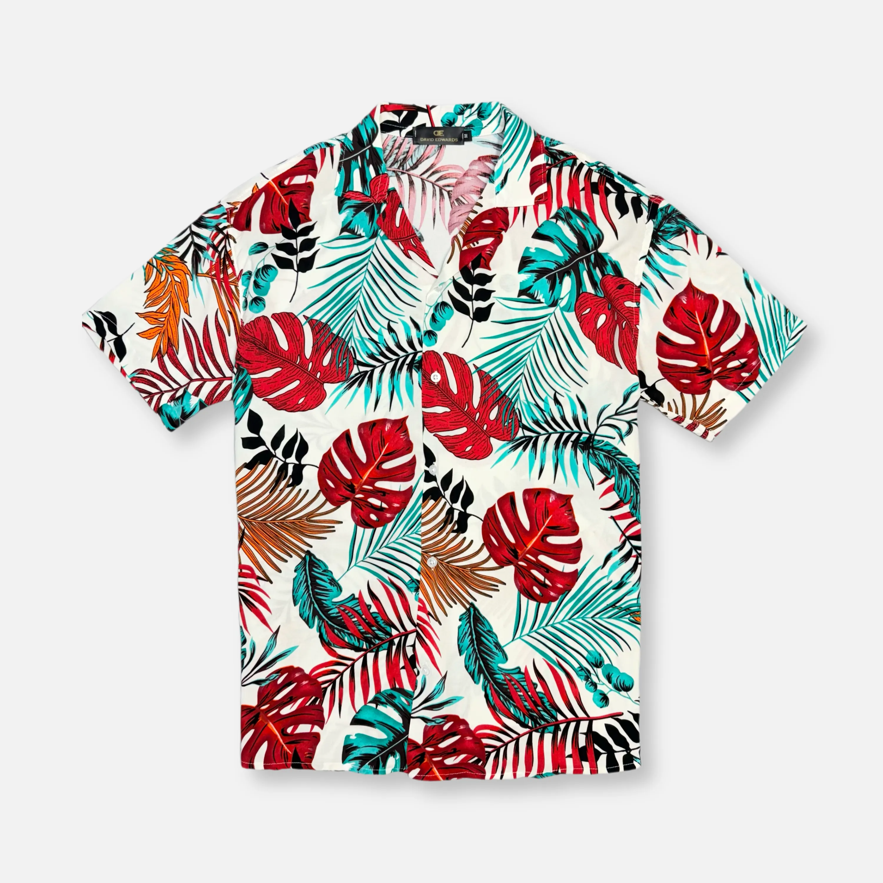 Danon Tropical Revere Collar Shirt Flow Core