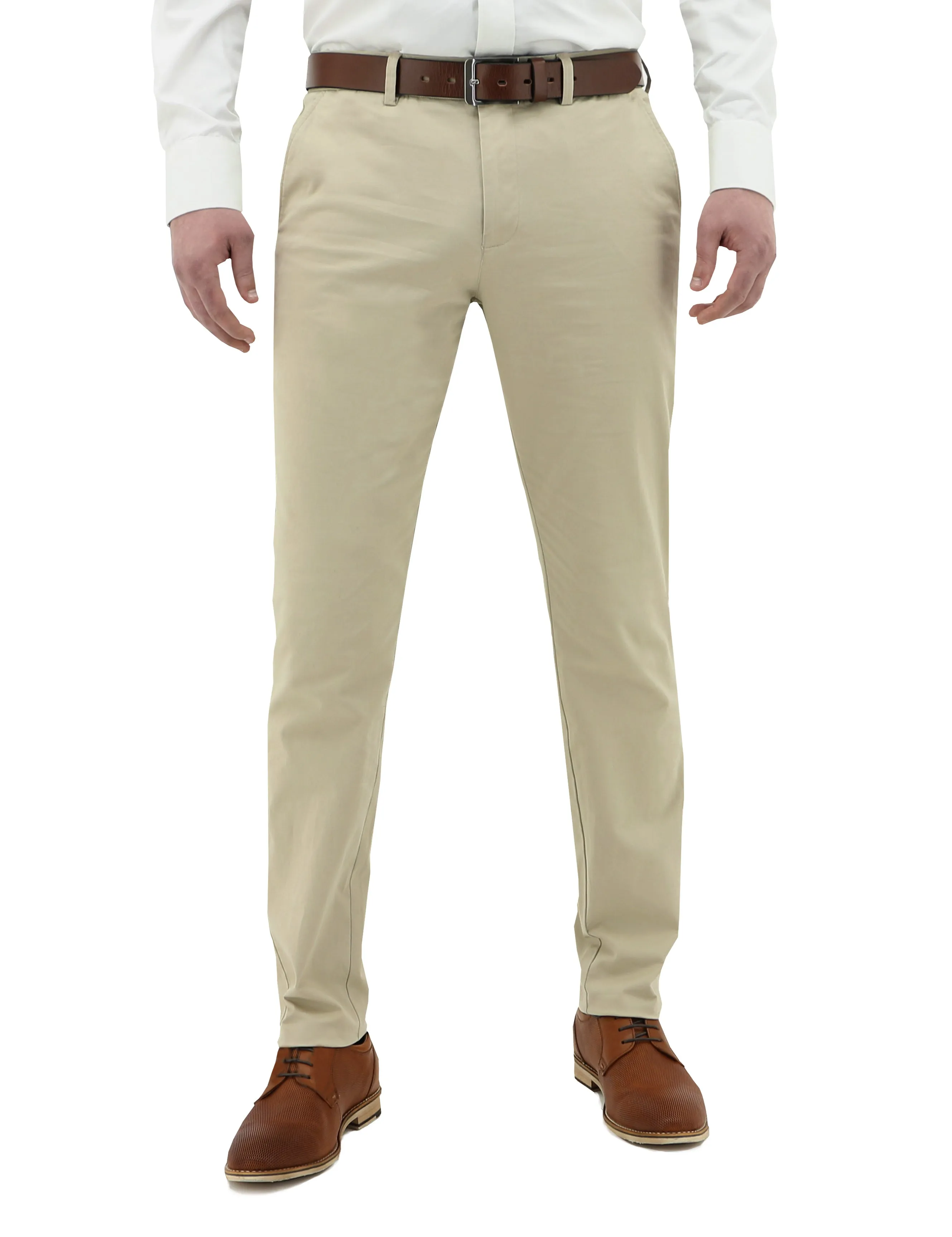 Sand 490 Slim Chino Cozy Stretch