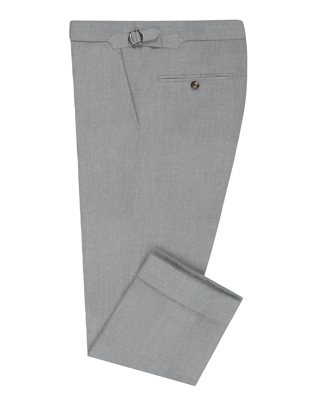 Vitale Barberis Canonico - Prunnelle 110s Light Grey Twill Daily Comfort Fit MachineWashableFabric