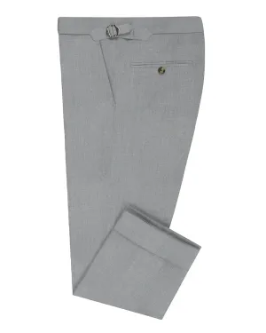 Vitale Barberis Canonico - Prunnelle 110s Light Grey Twill Daily Comfort Fit MachineWashableFabric