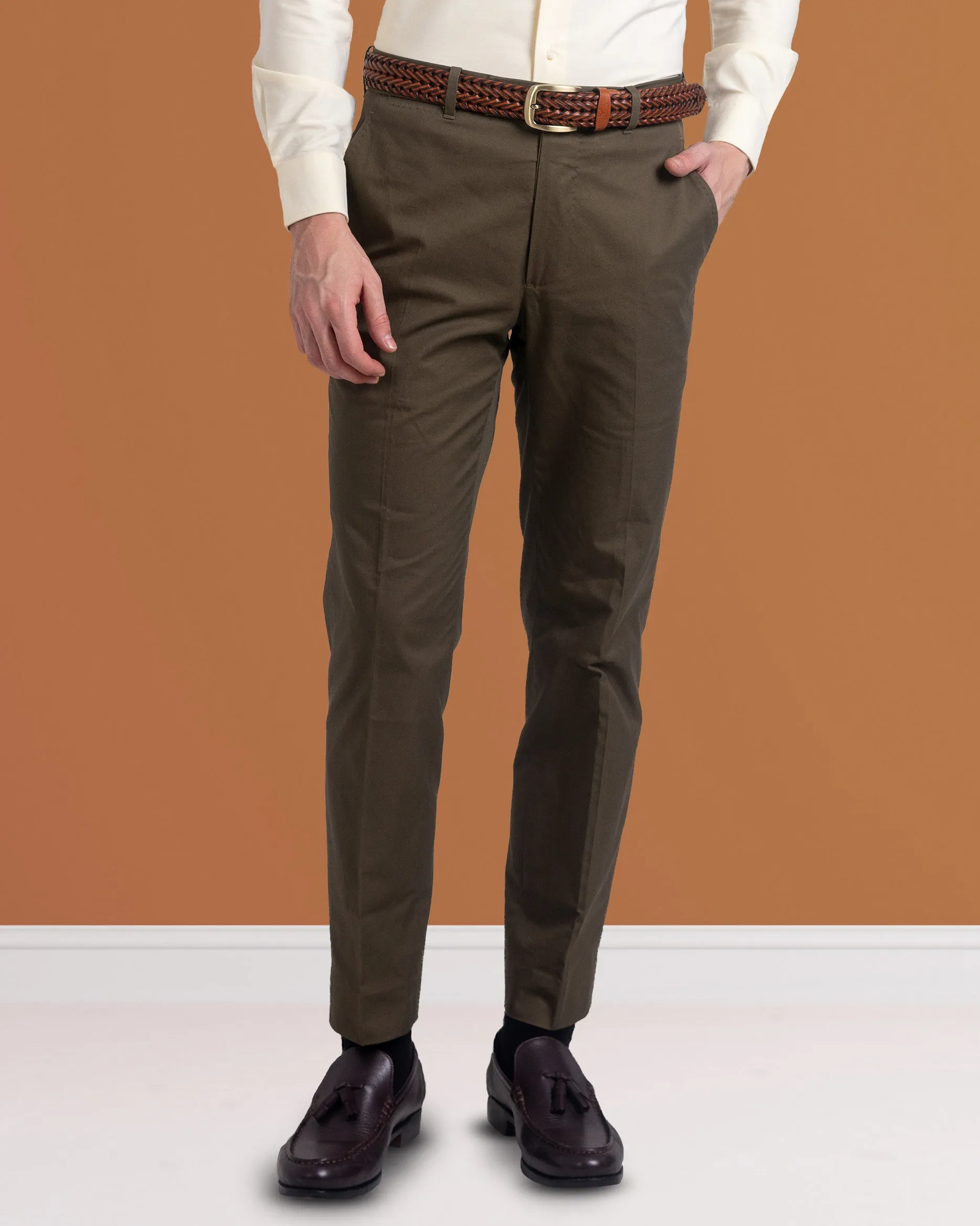 Trail Comfort Fern Green Dress Pant