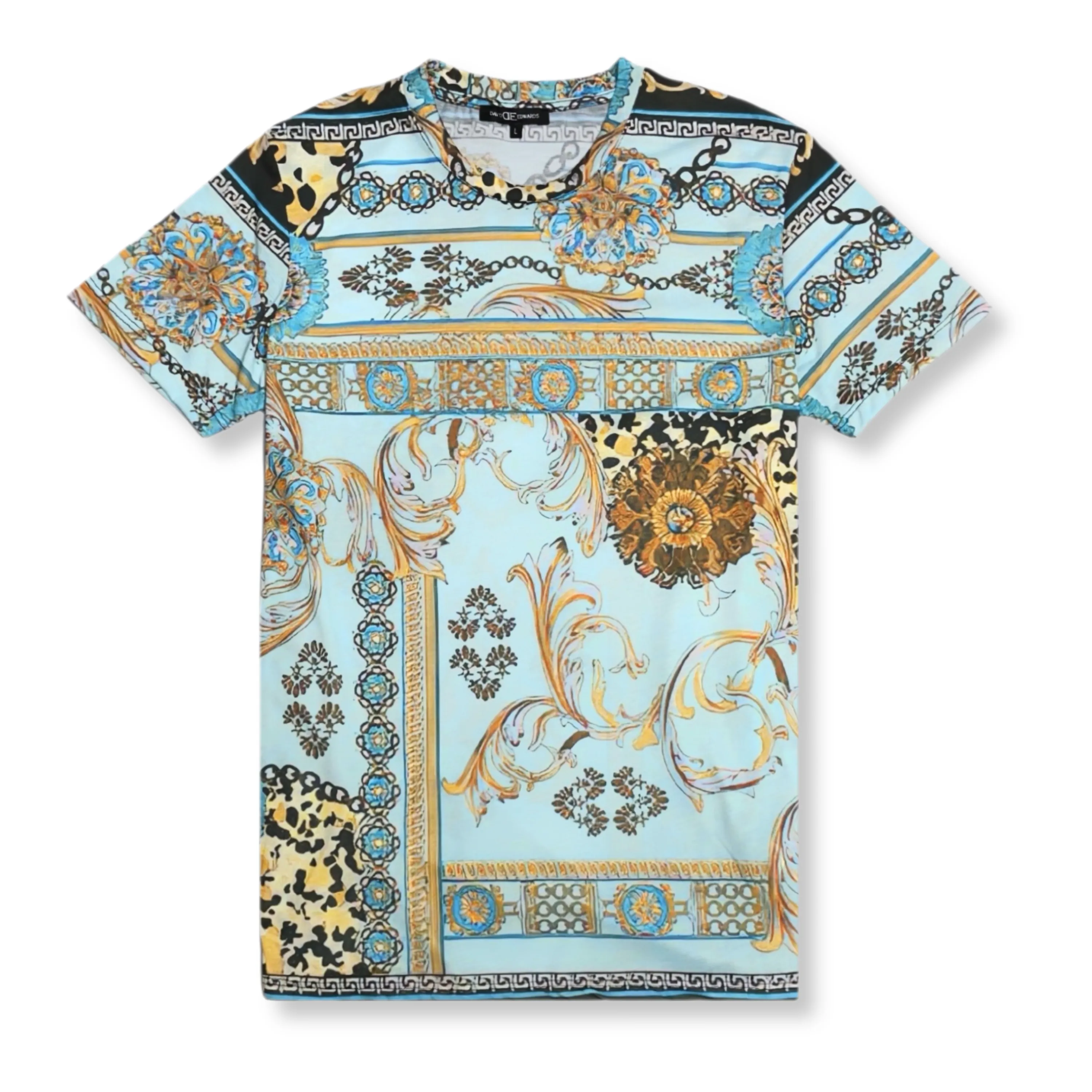 Vibrant Prints Timeless Top Dothan Crew Neck Vacay T-Shirt