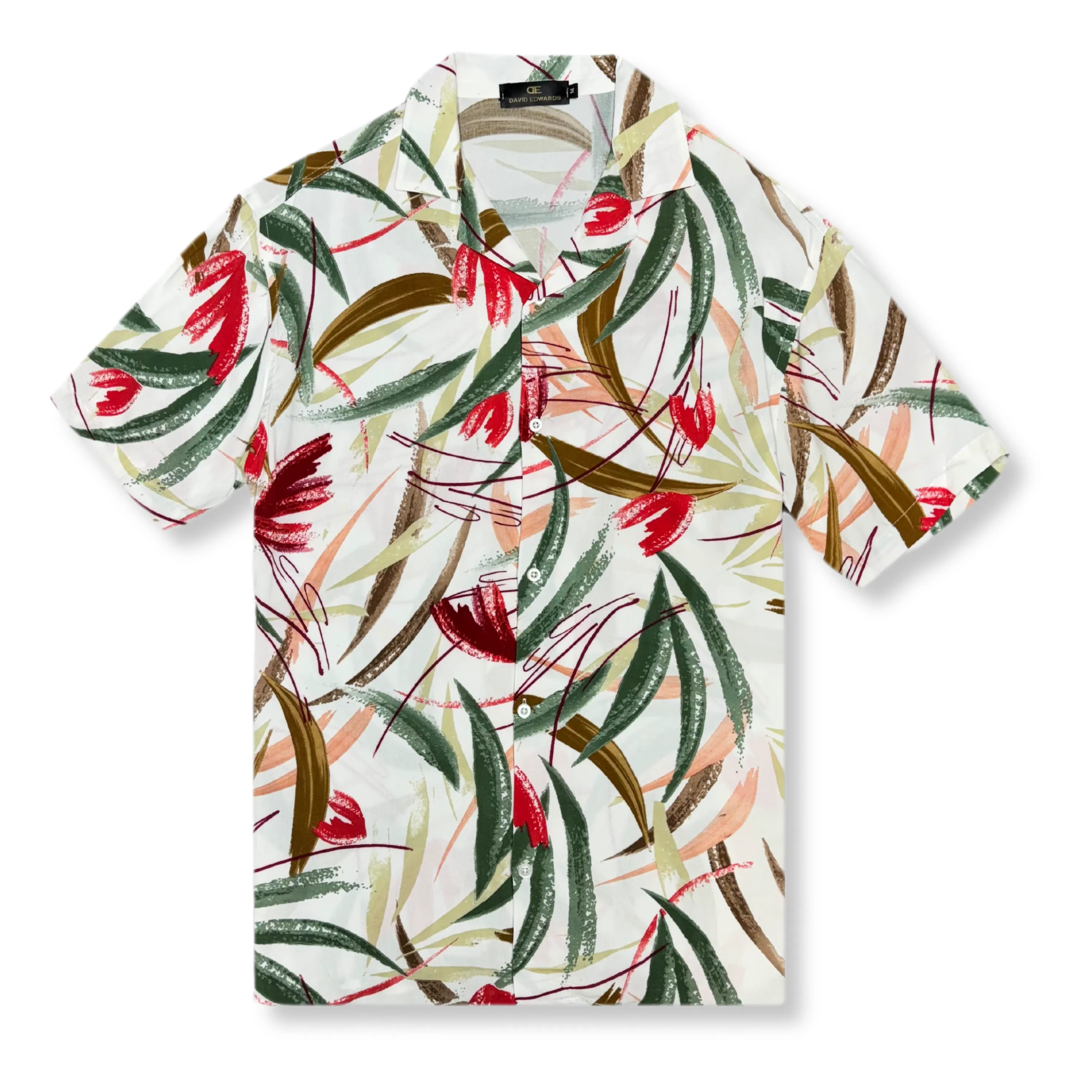 Self Love Relaxed Cut Doncaster Tropical Resort Revere Collar Shirt