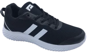 CLUB-M Men's Black Lace Up Ultralight Athletic Fashion Shoes SP654 Pasture Path