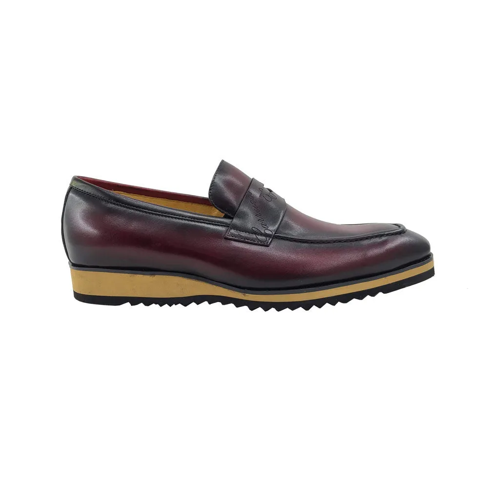 Street Firm Carrucci Burgundy Signature Casual Loafer