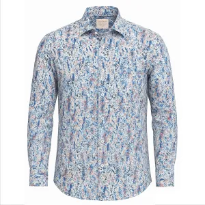 Compact Packing Fashion-Forward Janson Sport Shirt-100% Cotton Satin Finish, European Made