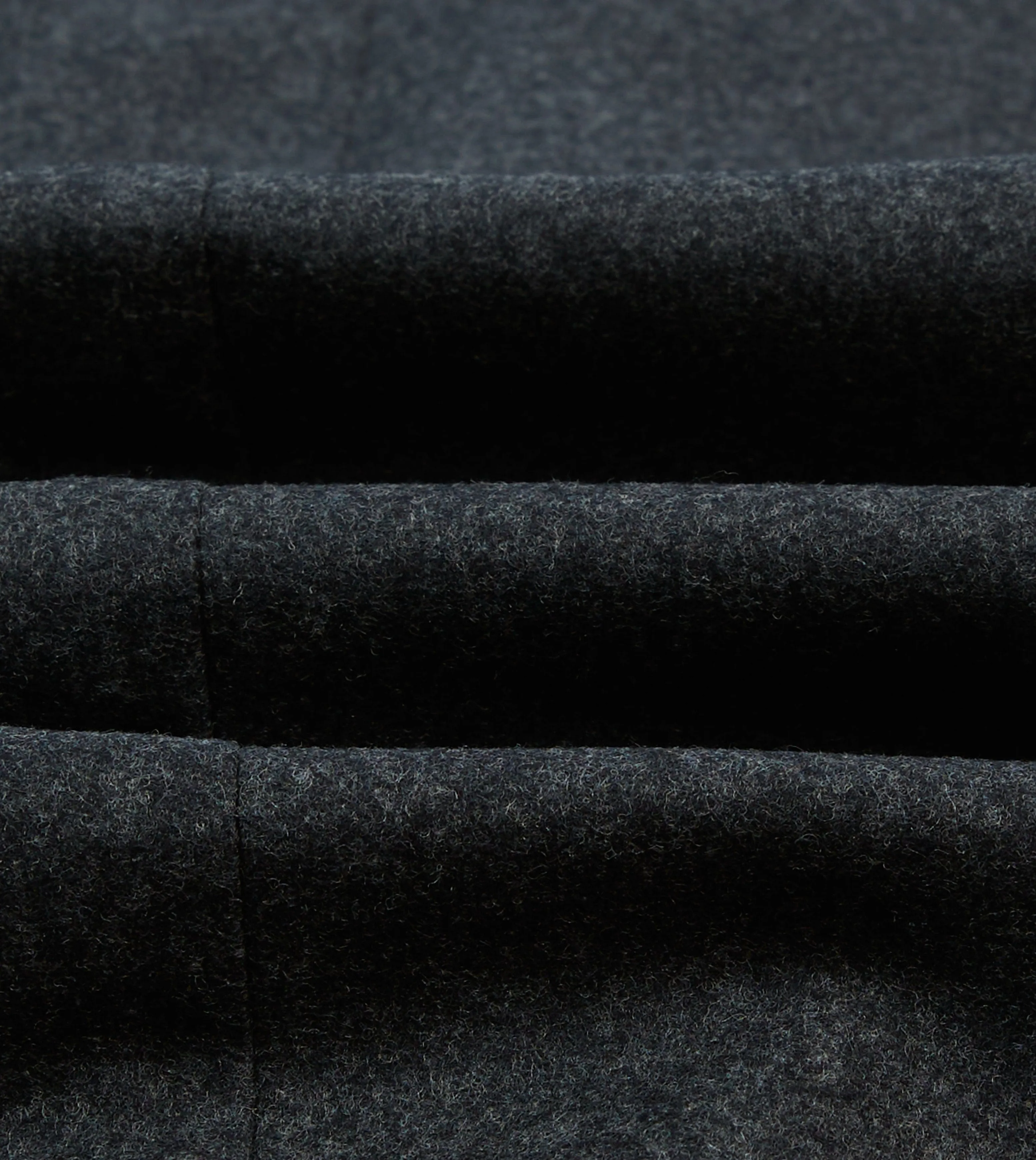 Grey Wool Flannel Tailored Jacket Odor Resistant Fabric Changeable Style