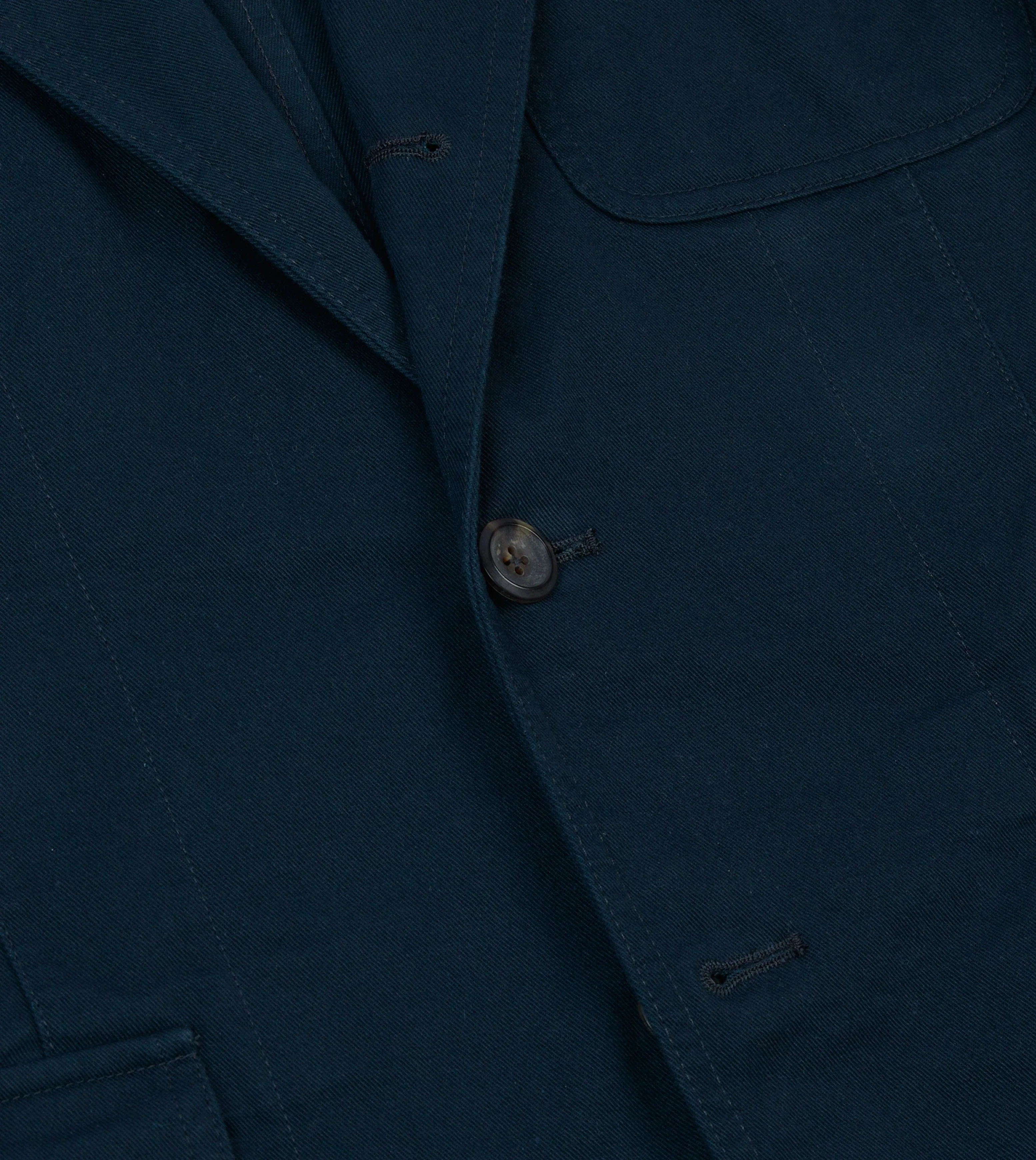 Navy Vintage Wash Cotton Games Blazer Mk. I Layered Ventilation Panels