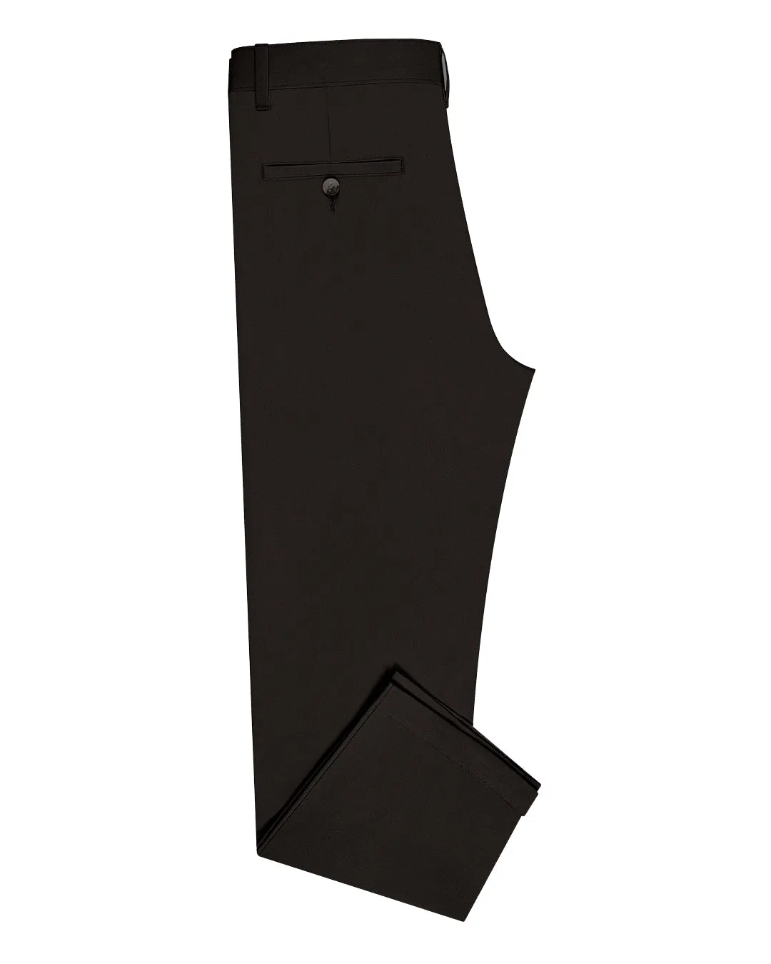 EZS Choco Brown Chino Pant ExpandableSidePanels
