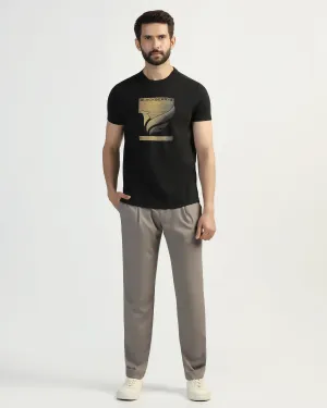 Stretch Fabric Sneaker Fit Mouse Solid Pant - Parma