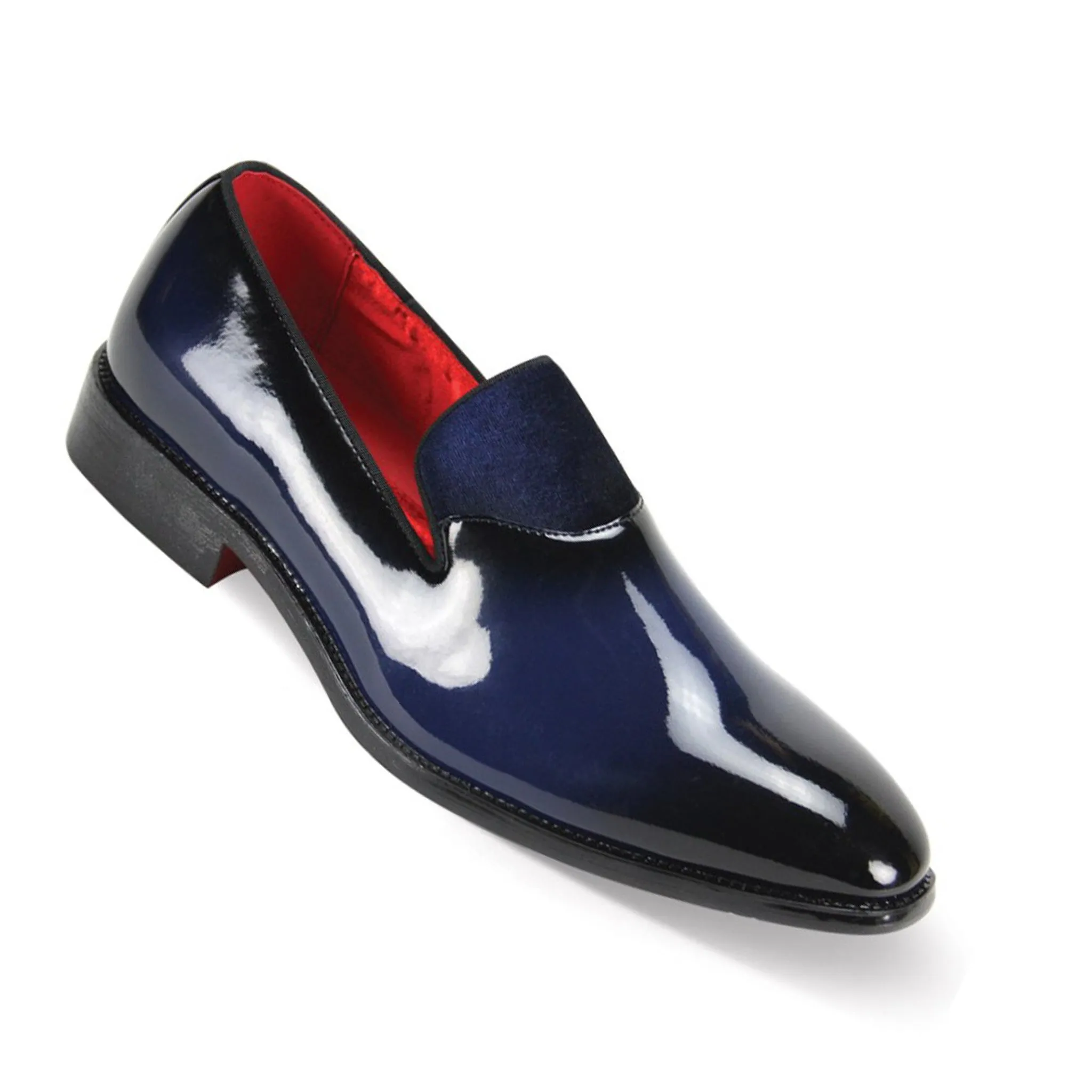 Pilates Cool Navy Patent Fashion Loafer