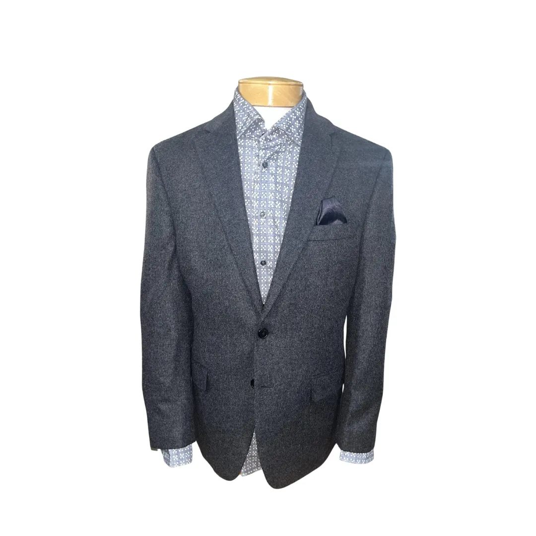 All Season Versatility All Year Ralph Lauren Ultraflex Wool/Silk Blend Sportcoat in Dark Grey