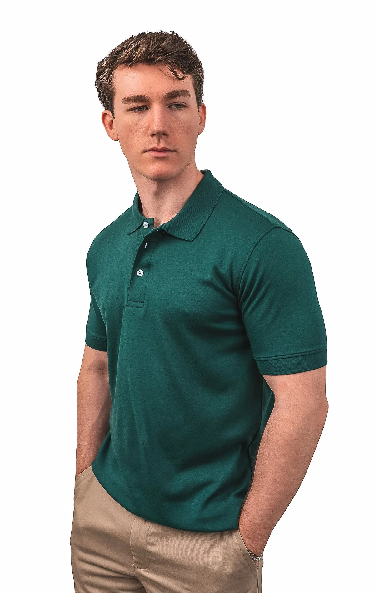 Comfortable Choice Tailored Fit CLEOCOTTON HUNTER POLO SHIRT