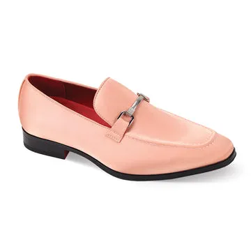 After Midnight 7018 BLUSH SATIN LOAFER (IN STORE) Rapid Motion Multi Directional Tread Pattern