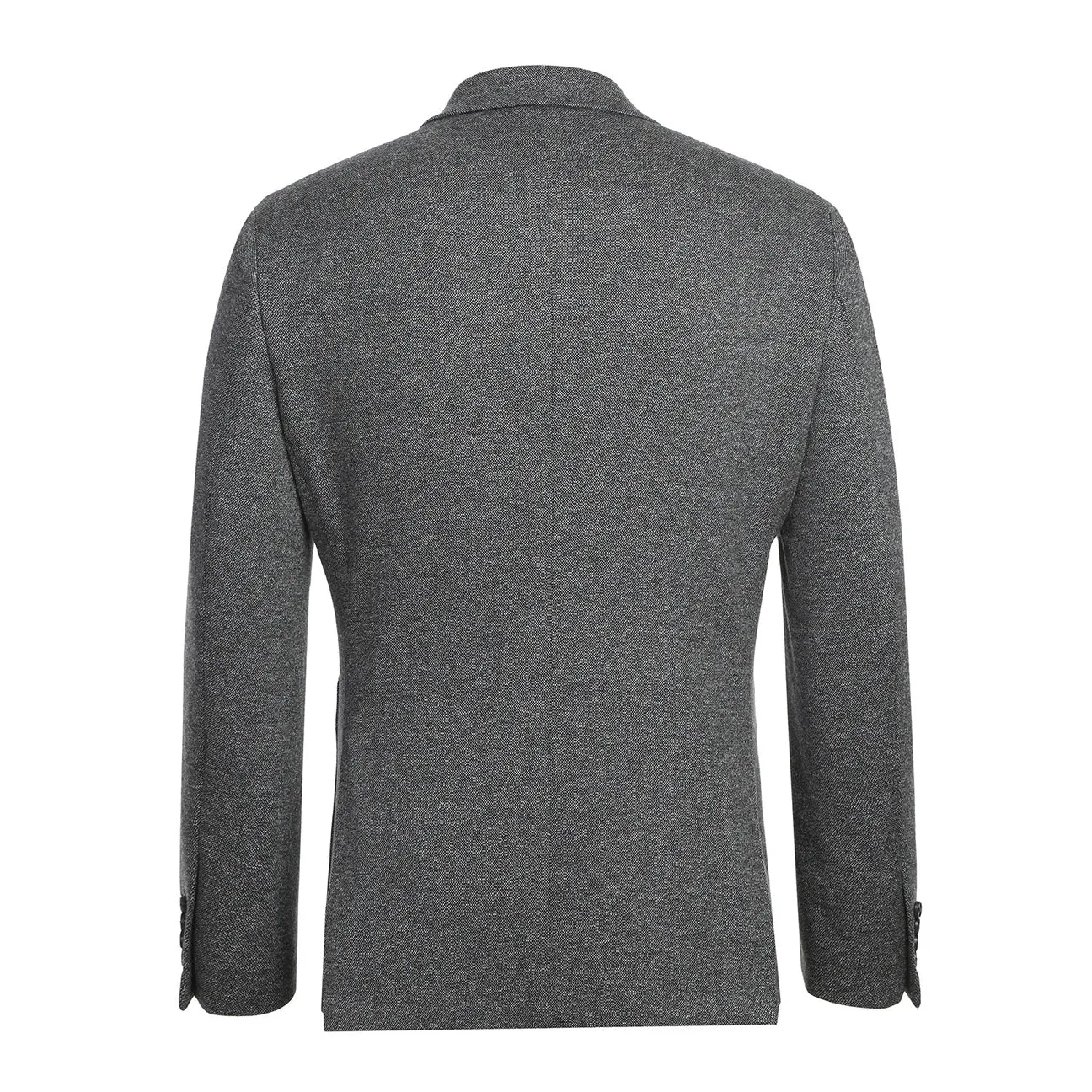 Adjustable Waistband Pellagio Men's Half Canvas Gray Blazer PF23-6