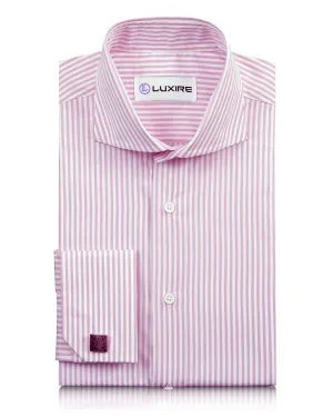Functional Fashion Wardrobe Must-Have Pink Dress Stripes On White Shirt