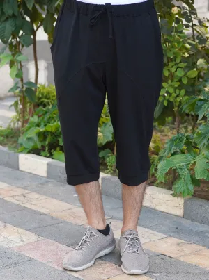 Jersey Three-Quarter Length Bottoms Quick drying material Essential Waist