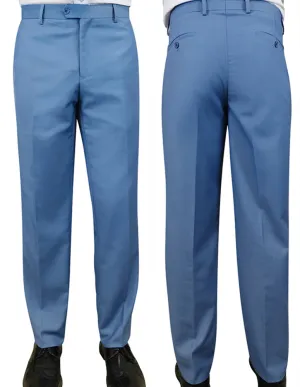 Slim Comfort STEEL BLUE SLIM FIT DRESS PANTS
