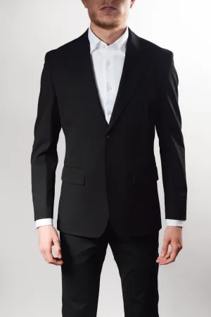 Washable Travel Blazer Black | Classic Layer Essential Piece