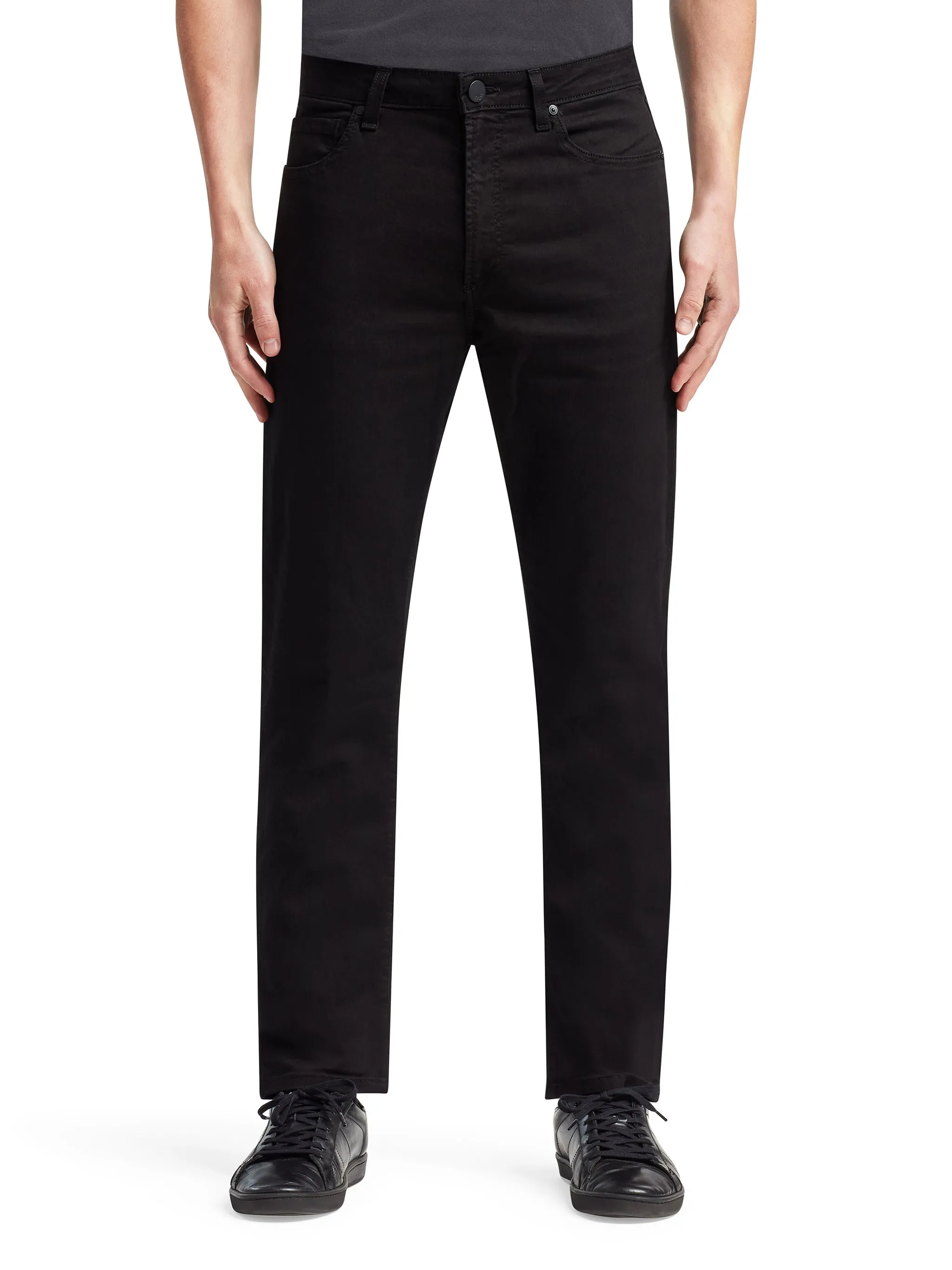 Brando Noir Jean Casual Trousers Cultural Fit