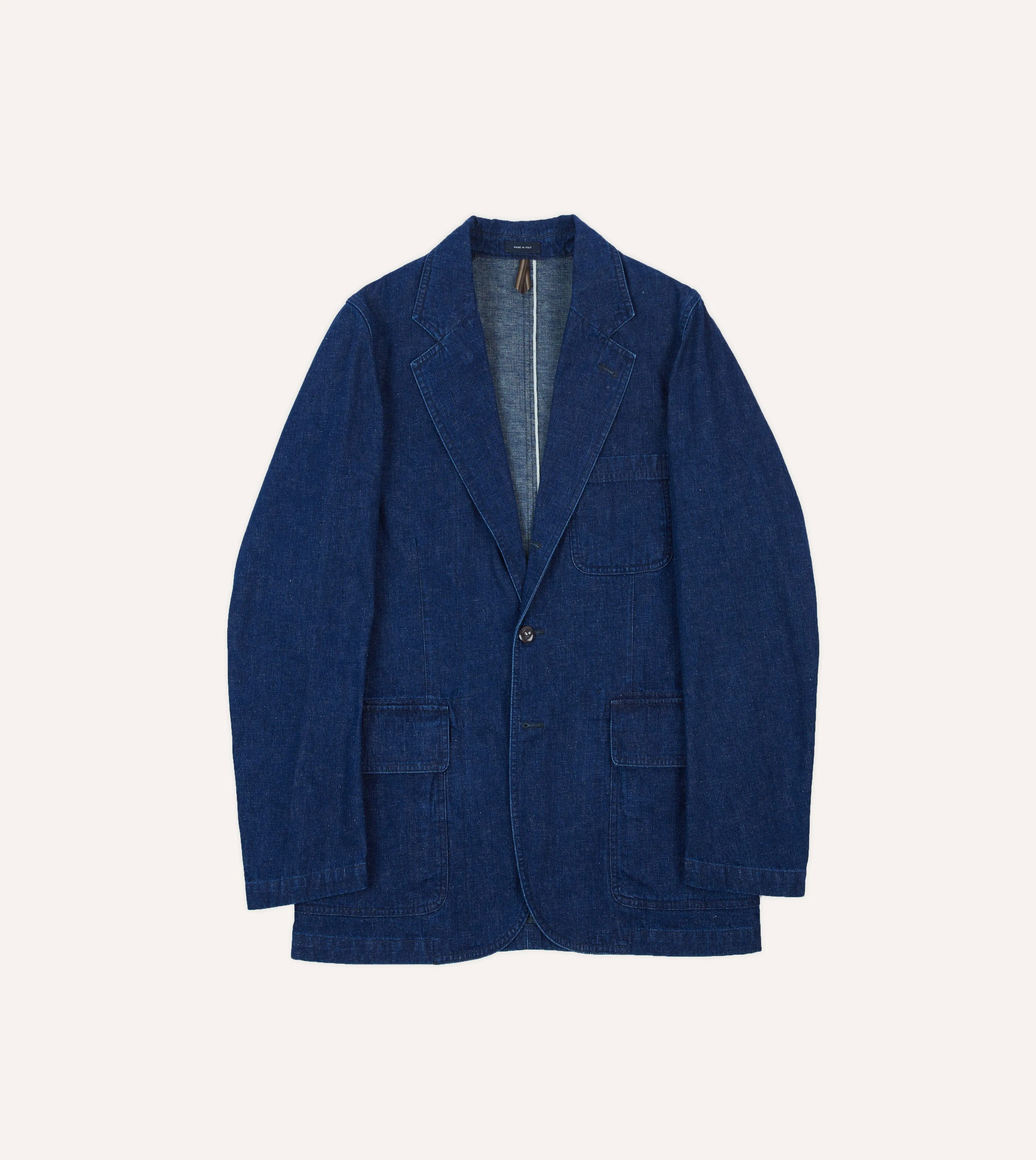 Lightweight Material Rain Guard Indigo Cotton-Linen Games Blazer Mk. I