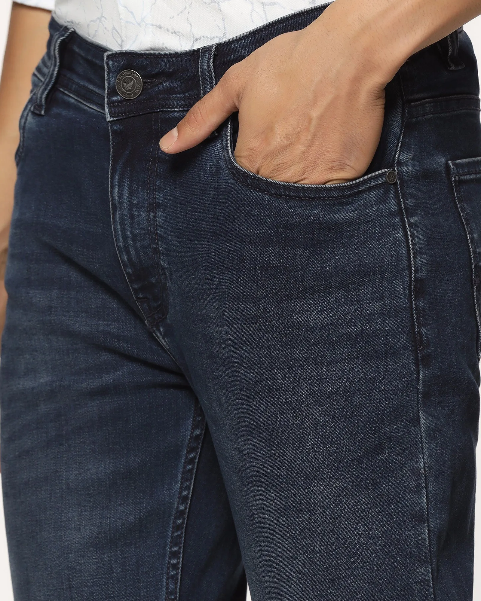 Base Wear Superflex Slim Yonk Fit Indigo Jeans - Reidar