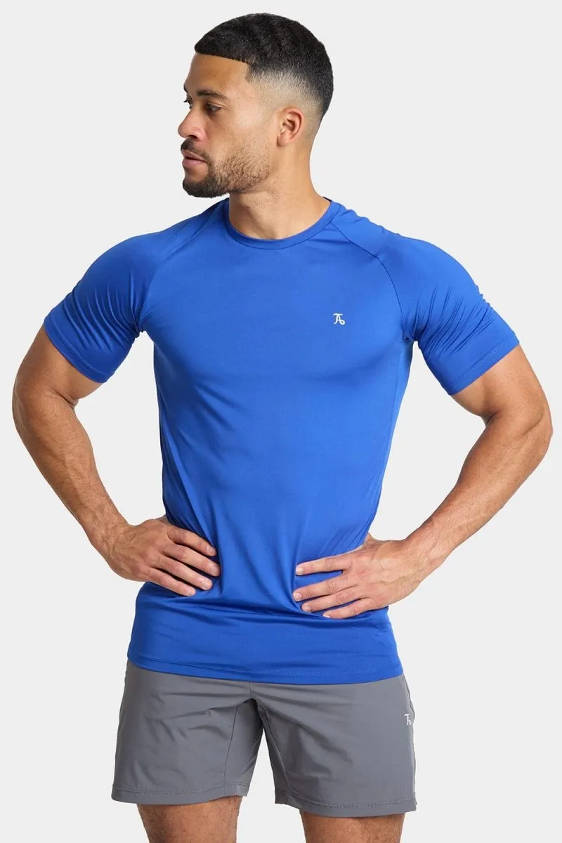 Training Top in Electric Blue Soft and breathable