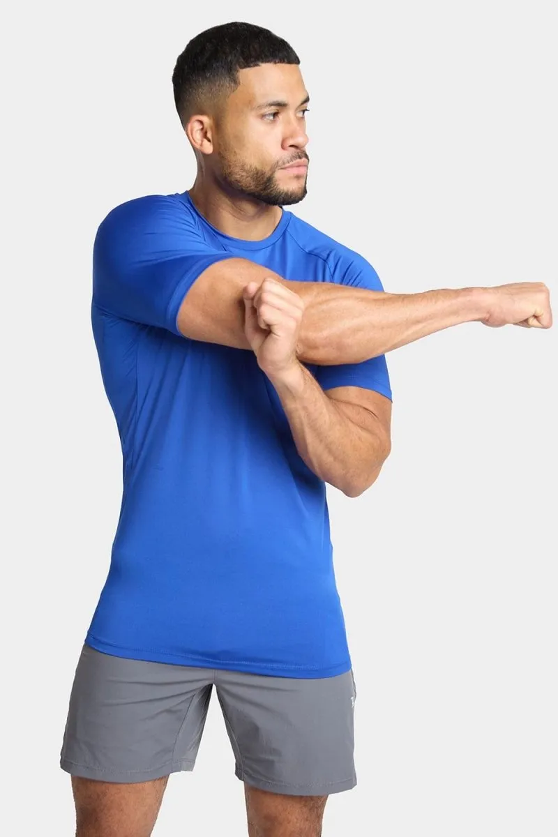 Comfy Fit Wear Training Top in Electric Blue