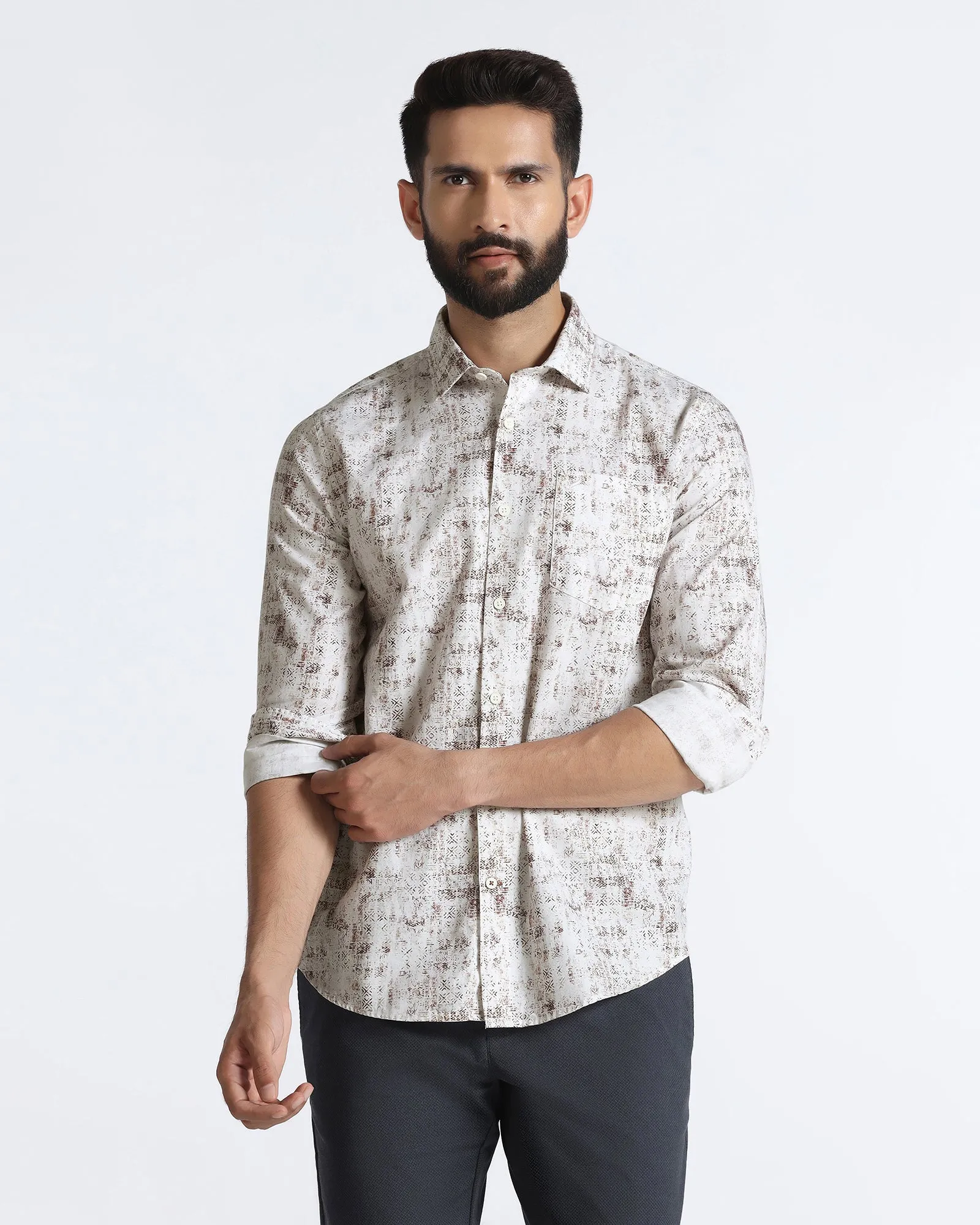 Chocolate Sauce Printed Shirt - Howie All-Ages Fit