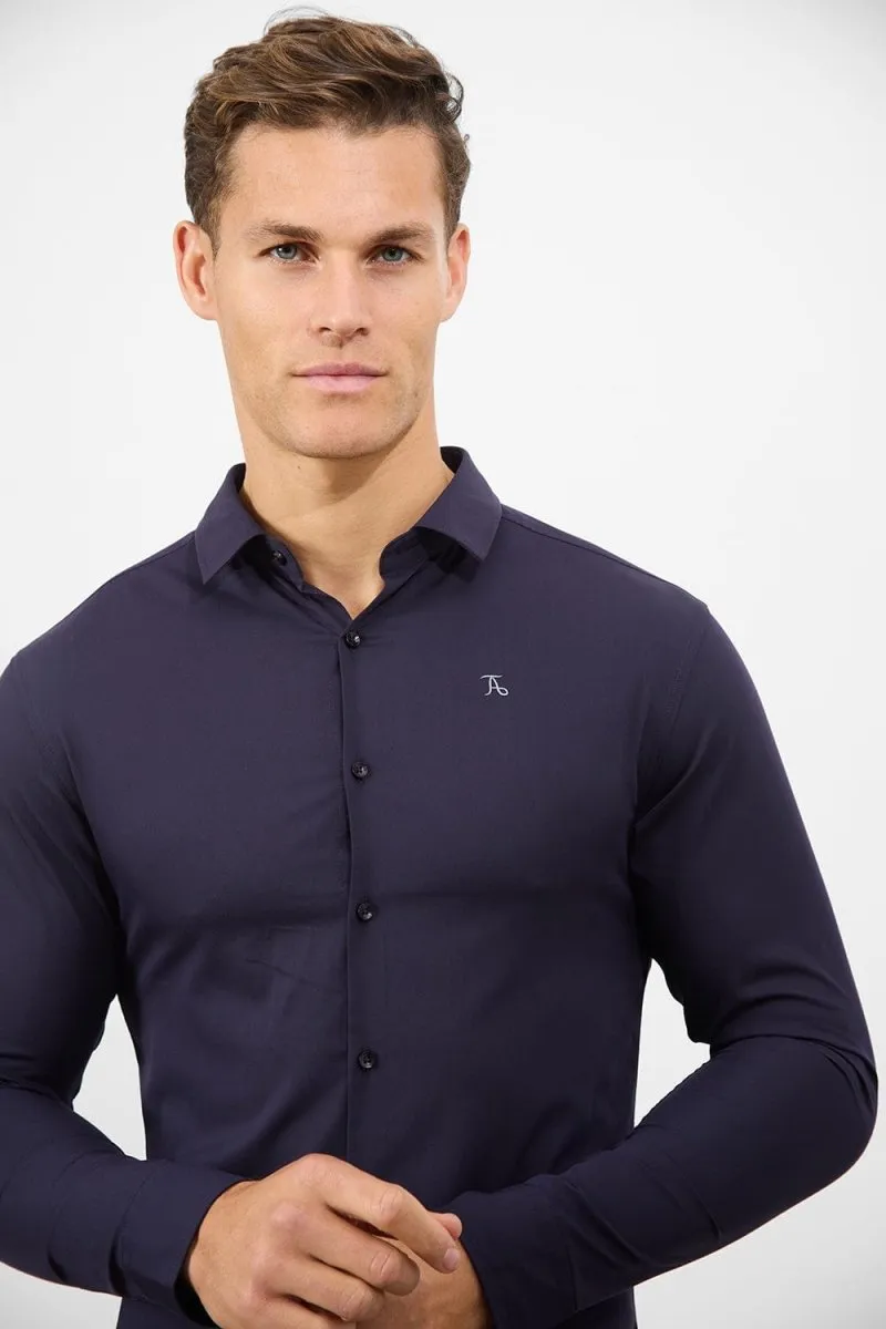 Bamboo Shirt in Midnight Versatile Clothing