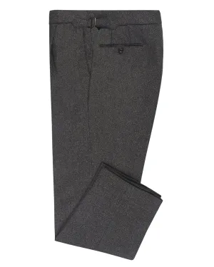 Performance Fit Chic Design Wear EThomas Wool Cashmere: Dark Grey Merino