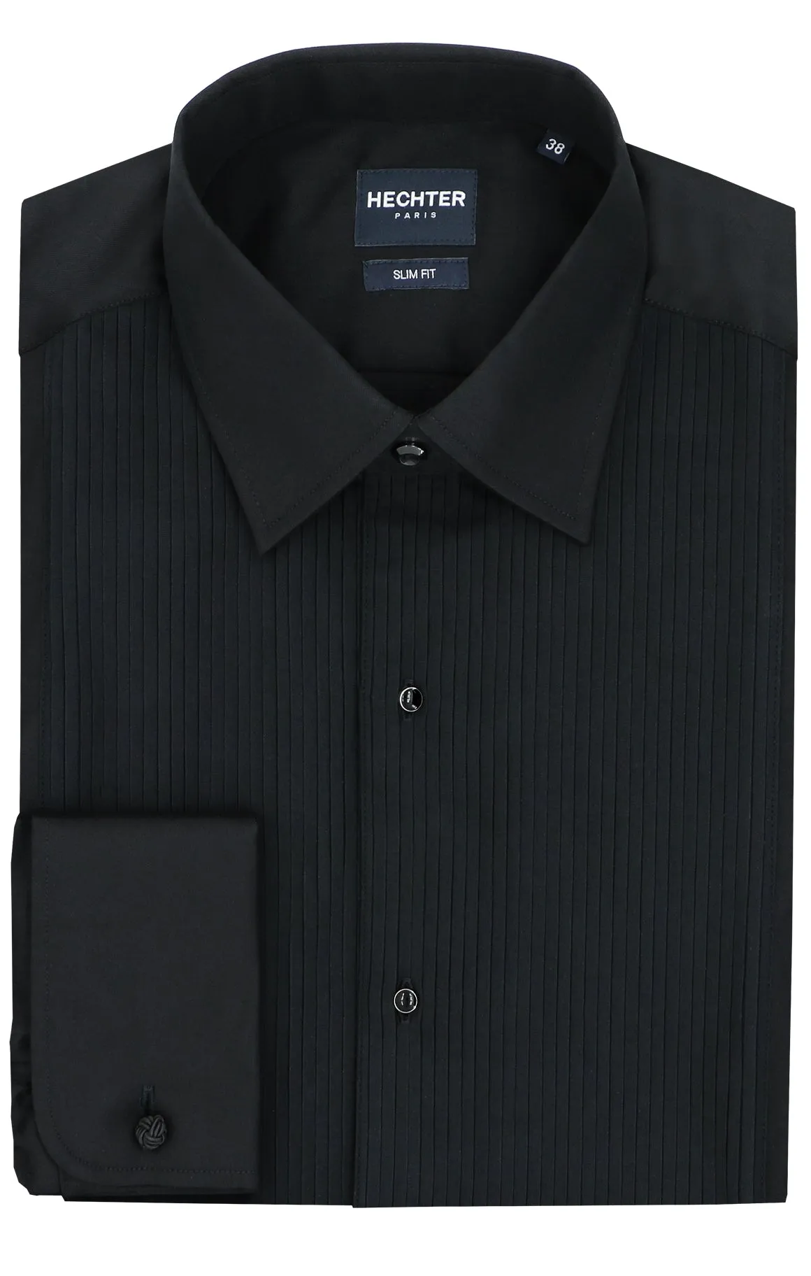 Casual Sophistication Frill 5WT Black Dinner Shirt