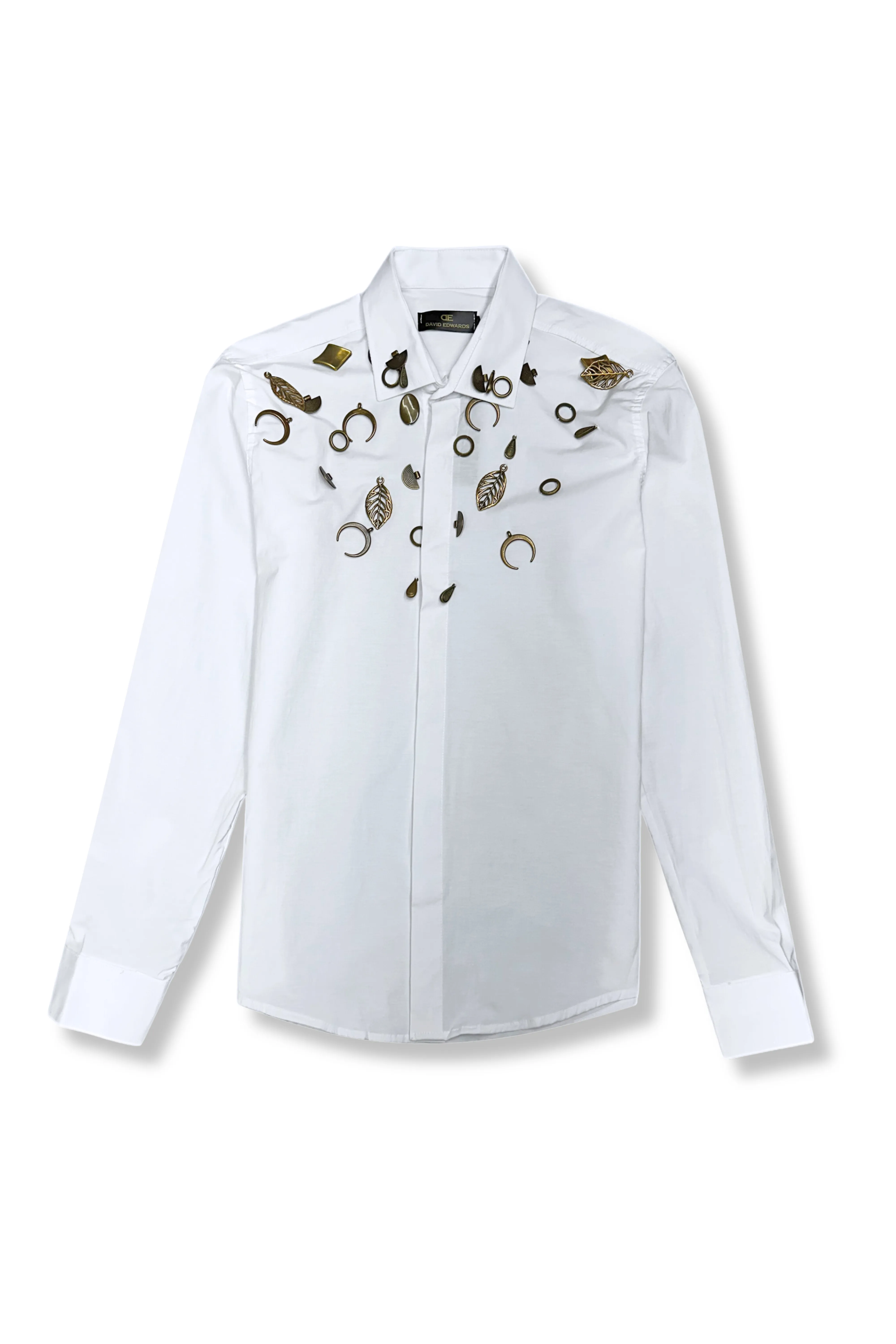 DoubleLayeredEdging ThermalRegulatingFabric Devon Charmed Collared Shirt