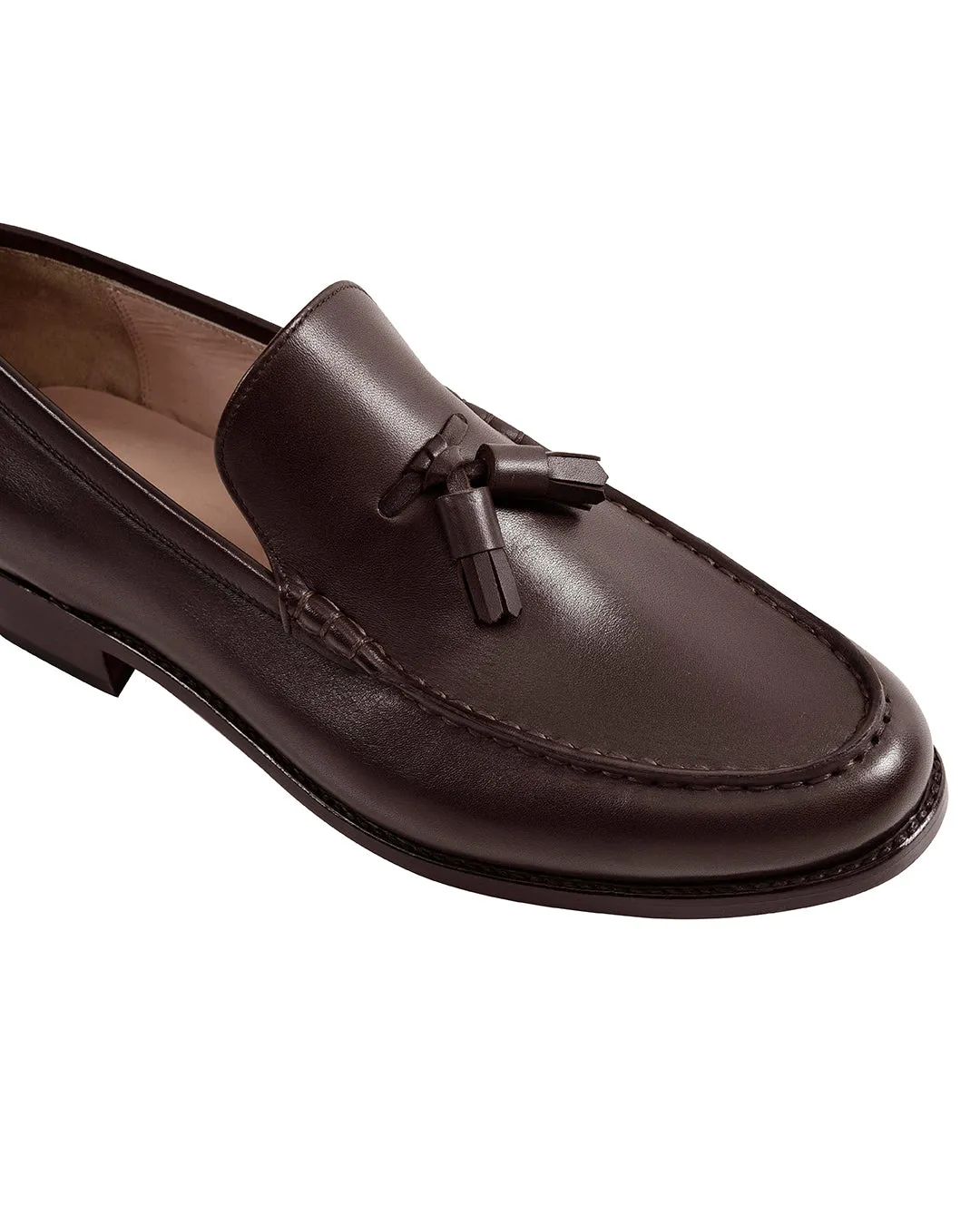 Tassel Loafers Brown Morning Walk